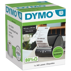Dymo LabelWriter 102 mm x  210 mm DHL Labels 1 Roll of 140 Labels stk. 