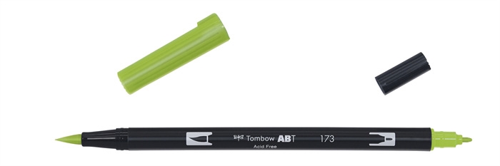 Tombow Marker ABT Dual Brush 173 willow green