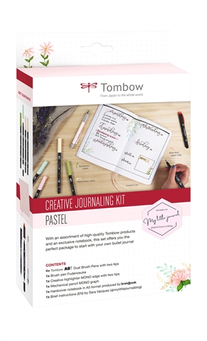 Tombow Creative Journaling Kit Pastel