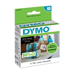 Dymo LabelWriter 25 mm  x  25 mm multi-purpose stk. 