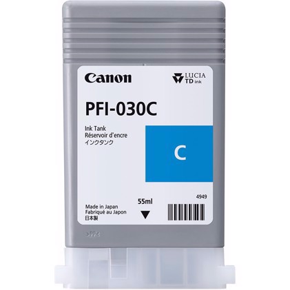 Canon Cyan PFI-030C - 55 ml blækpatron