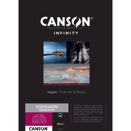Canson PhotoSatin Premium RC 270g/m² - A4, 250 ark (FSC)