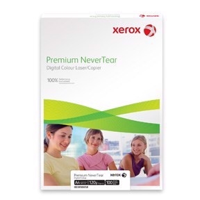 A4 Xerox Premium NeverTear 195 g/m² printerpapir og kopipapir - 100 ark pakke