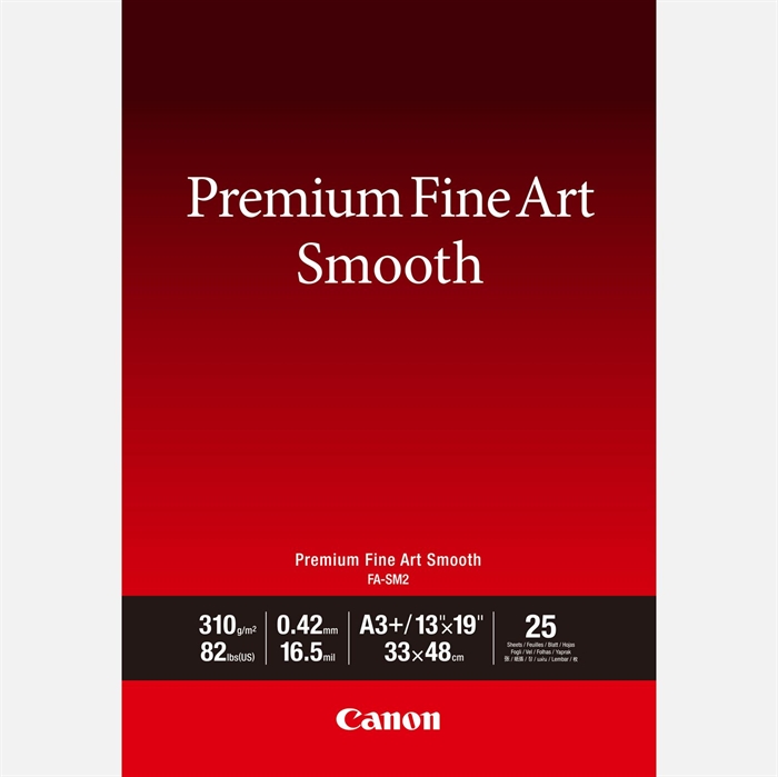 Canon FA-SM2 FineArt Premium Smooth - A3+, 25 ark