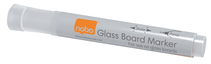 Nobo WB Marker t/glastavle rund 3mm hvid (4)