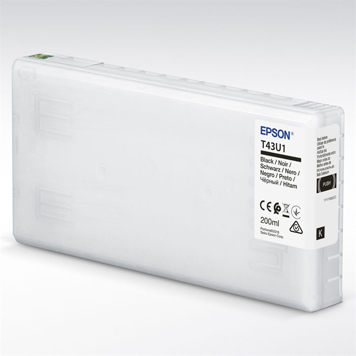 Epson T43U Black 200 ml blækpatron til SureLab SL-D800