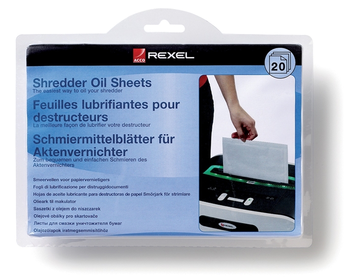 Rexel Makulator olieark (20)
