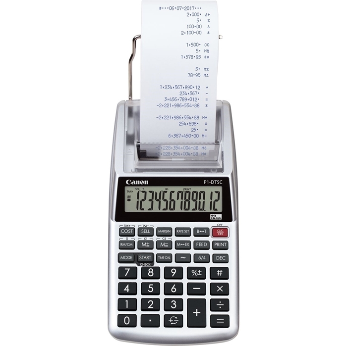 Canon P1-DTSC printing calc. w/o adapter