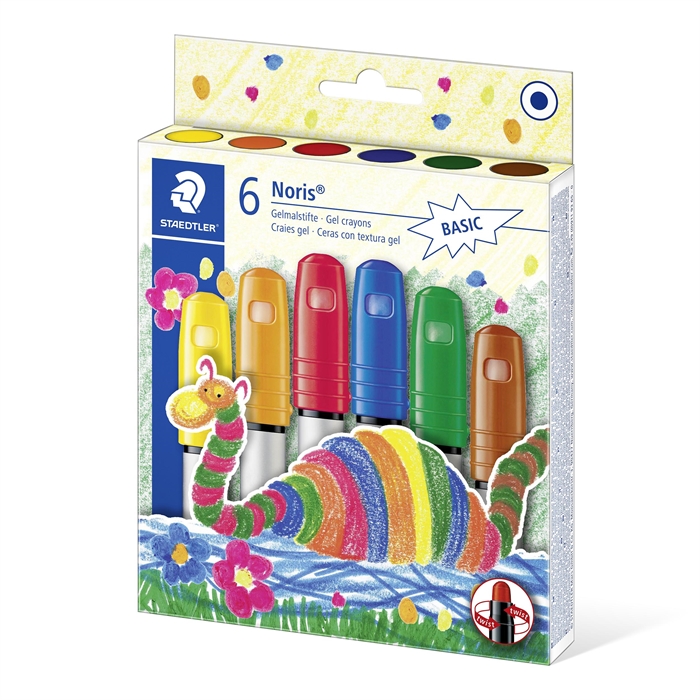 Staedtler Farveblyant Gel Twisters ass (6)