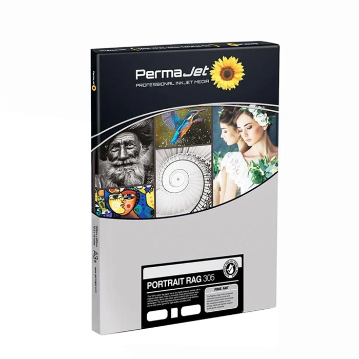 Permajet Portrait Rag 305 g/m² - A4 25 ark