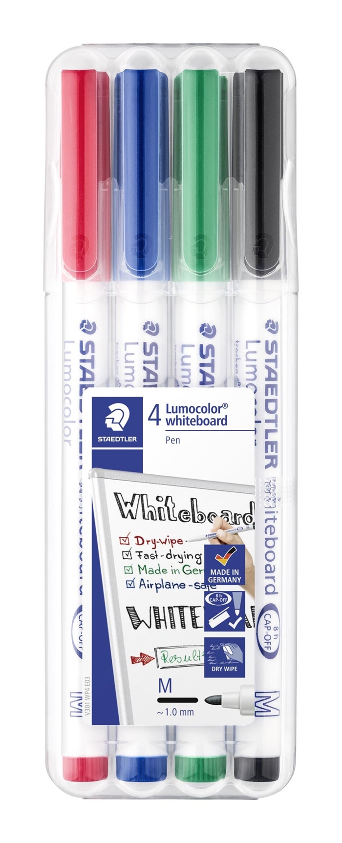 Staedtler WB Marker Lumocolor rund 1mm ass (4)