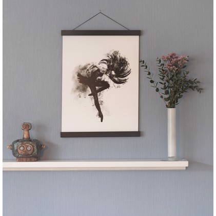 Plakatliste Hvid - 70 cm 