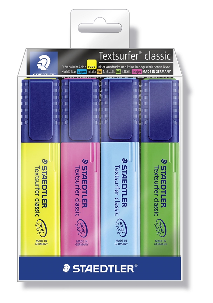 Staedtler Overstregningspen Textsurfer ass (4)