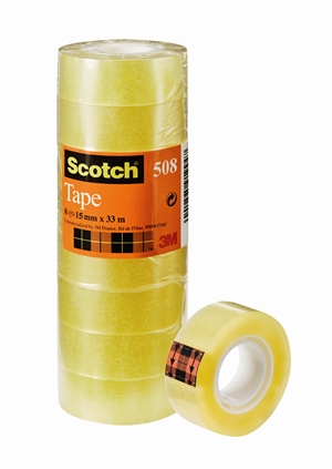 3M Tape Scotch 508 15mmx33m tårn klar (10)