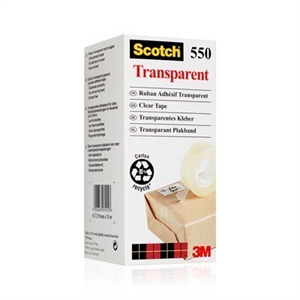 3M Tape Scotch 550 19mmx33m klar