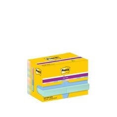3M Post-it notes super sticky Soulful 47,6 x 47,6 mm, - 90 ark - 12 pack