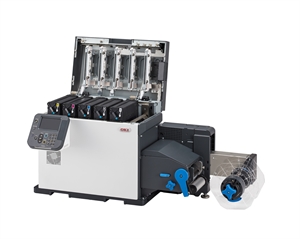 OKI Pro 1050 labelprinter (CMYK + White) 