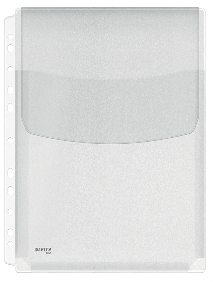 Leitz Kataloglom m/klap 170my PVC prægA4 TÅ(5)