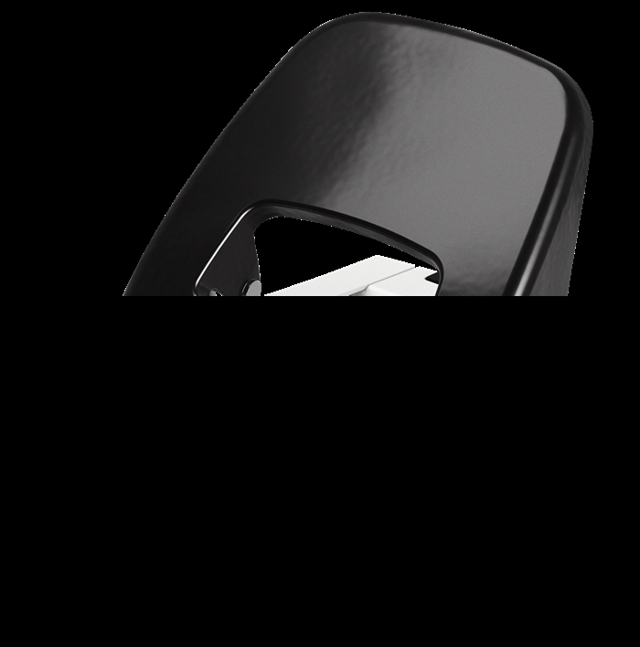 Leitz Hulapparat 5008 2-huls t/30ark sort