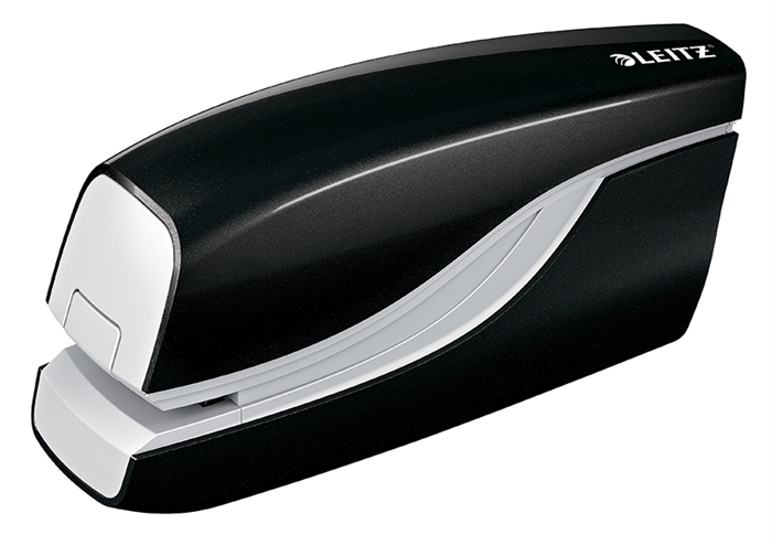 Leitz Hæftemaskine WOW batteri t/10ark sort