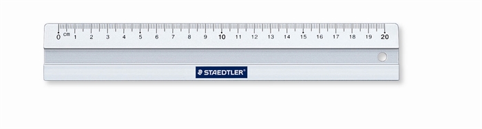 Staedtler Lineal aluminium 20cm