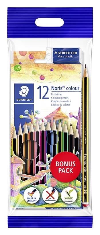 Staedtler Farveblyant Noris value pack ass (14)
