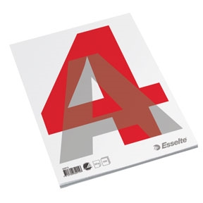 Esselte Blok std toplimet u/H A4 ulin 100ark 60g