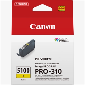 Canon Yellow PFI-5100Y - 14,4 ml blækpatron