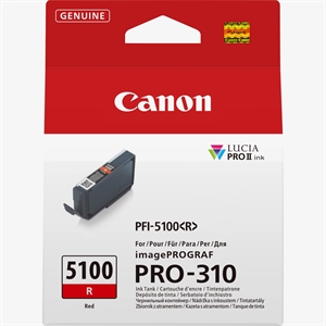 Canon Red PFI-5100R - 14,4 ml blækpatron