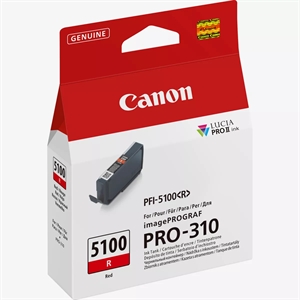 Canon Red PFI-5100R - 14,4 ml blækpatron