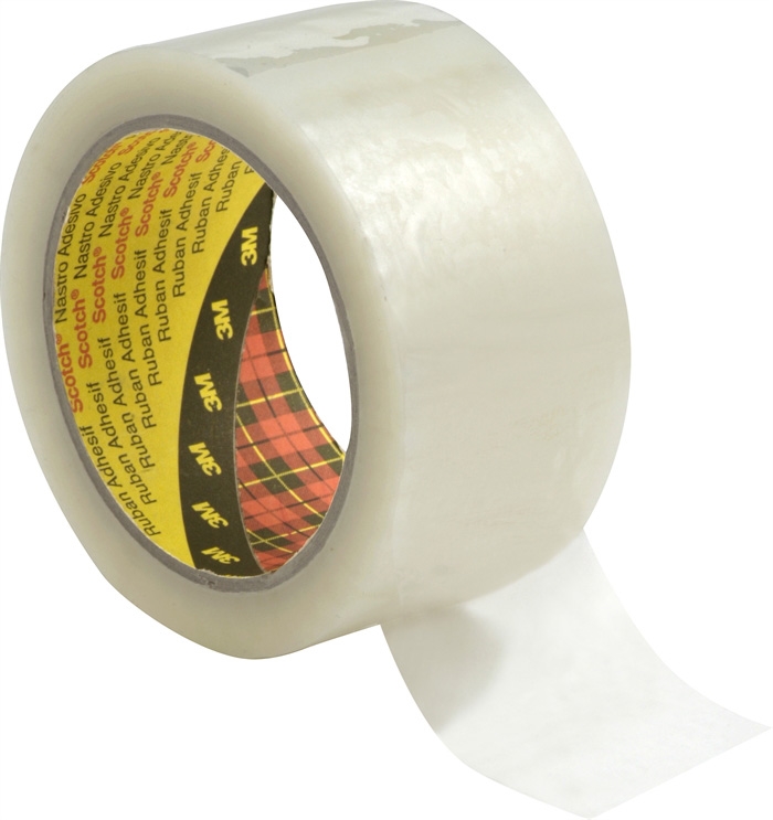 3M Emballagetape 371 38mmx66m klar