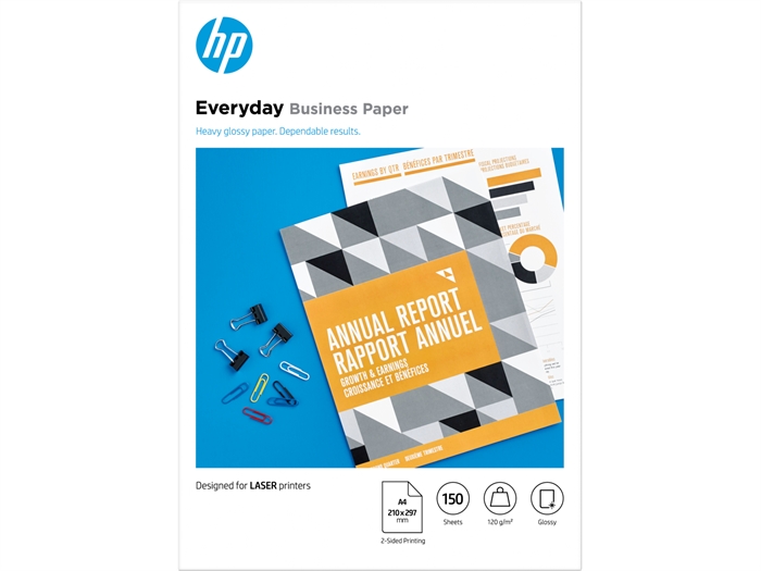 A4 Laser Everyday Business paper 120 g/m² printerpapir og kopipapir - 150 ark pakke