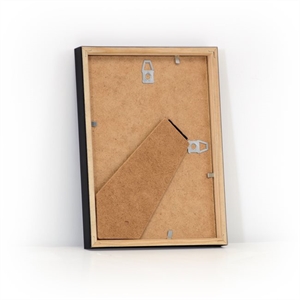 Sort træramme til foto og plakater 13 x 18 cm