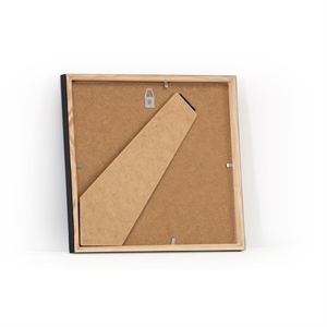 Sort træramme til foto og plakater 20 x 20 cm