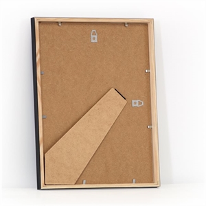 Sort træramme til foto og plakater 24 x 30 cm