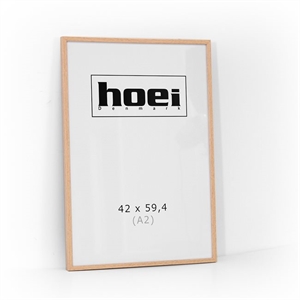 Egetræsramme til foto og plakaterer 42 x 59,4 cm ( A2 )