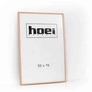 Egetræsramme til foto og plakater 50 x 70 cm