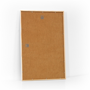 Hvid træramme til foto og plakater 40 x 60 cm