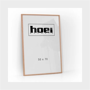 Massiv egetræsramme til foto og plakater 50 x 70 cm