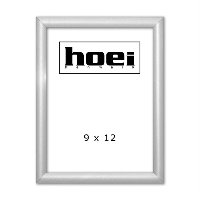  Sølv Aluminiumsramme - 9 x 12 cm