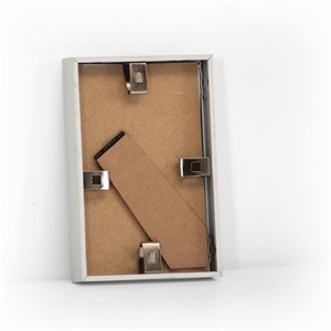 Sølv Aluminiumsramme - 10 x 15 cm
