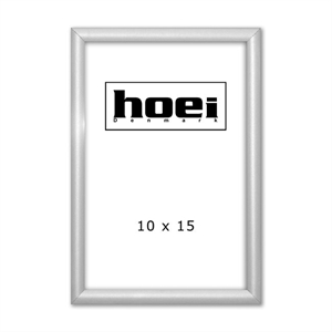 Sølv Aluminiumsramme - 10 x 15 cm