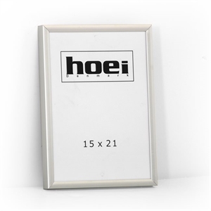 Sølv Aluminiumsramme - 15 x 21 cm