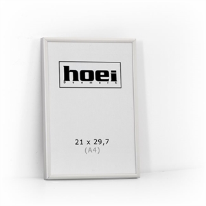 Sølv Aluminiumsramme - 21 x 29,7 cm ( A4 )