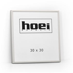 Sølv Aluminiumsramme - 30 x 30 cm