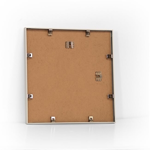 Sølv Aluminiumsramme - 40 x 40 cm