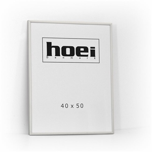 Sølv Aluminiumsramme - 40 x 50 cm