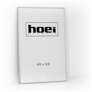 Sølv Aluminiumsramme - 40 x 60 cm