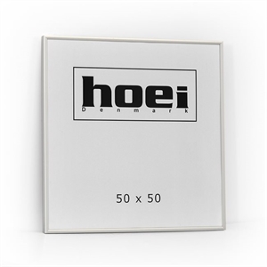 Sølv Aluminiumsramme - 50 x 50 cm