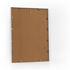 Sølv Aluminiumsramme - 60 x 80 cm